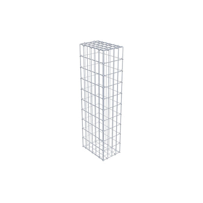 Gabione 100 cm x 30 cm x 20 cm (L x H x T), Maschenweite 5 cm x 10 cm, C-Ring