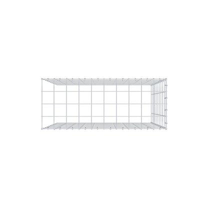 Add-on schanskorf type 4 100 cm x 100 cm x 40 cm (L x H x D), maaswijdte 10 cm x 10 cm, C-ring