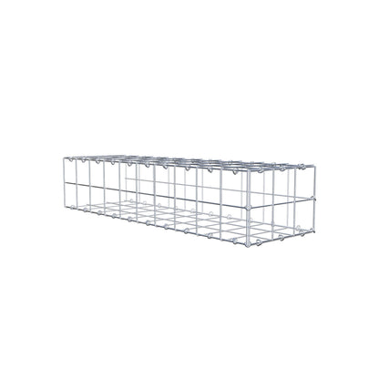 Gabião Tipo 2 100 cm x 20 cm x 30 cm (C x A x P), malhagem 10 cm x 10 cm, anel C