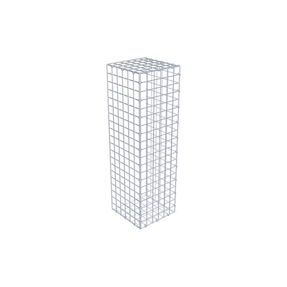 Gavión adicional tipo 2 100 cm x 30 cm x 30 cm (L x A x P), malla 5 cm x 5 cm, anillo en C