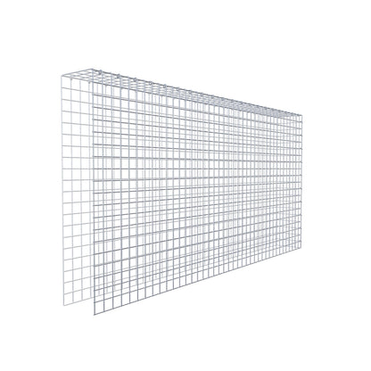 Extra gabion typ 4 200 cm x 100 cm x 20 cm (L x H x D), maskstorlek 5 cm x 5 cm, C-ring