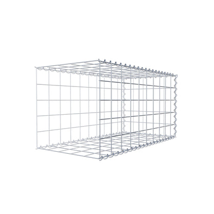 Grown-on gabion type 2 100 cm x 50 cm x 50 cm (L x H x D), mesh size 10 cm x 10 cm, spiral