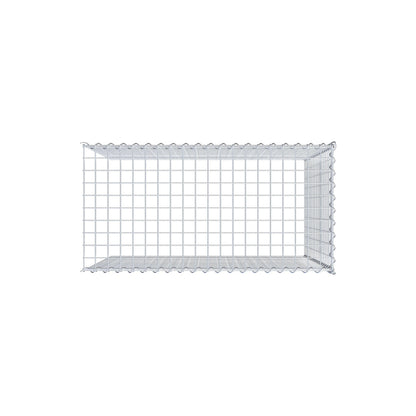 Gavión complementario tipo 4 100 cm x 90 cm x 50 cm (L x A x P), malla 5 cm x 5 cm, espiral