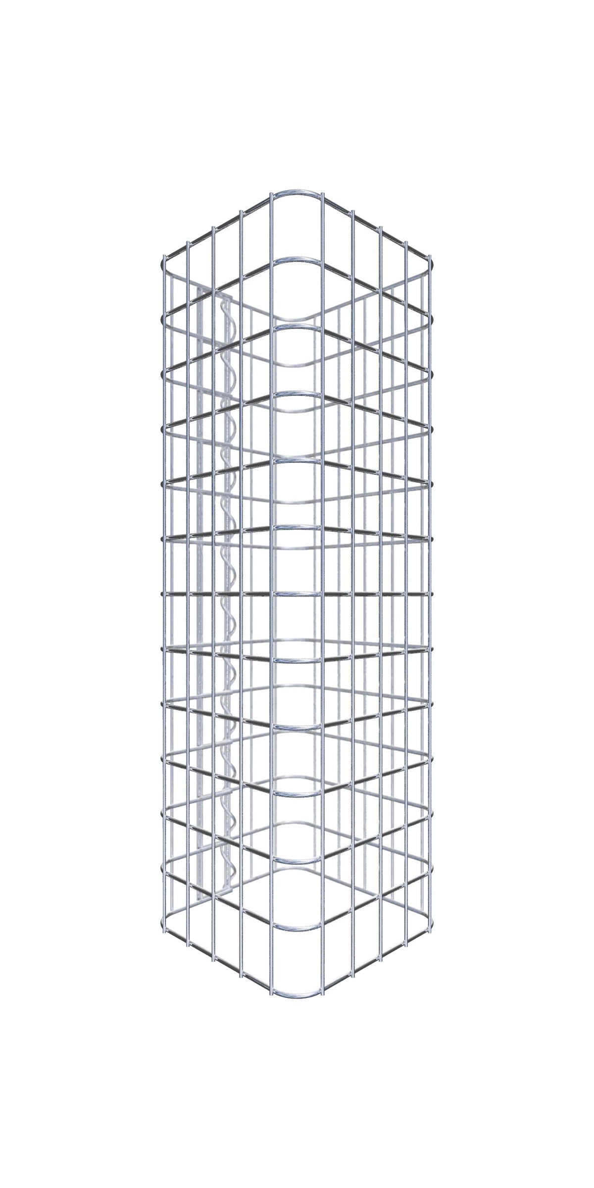 Gabione Saeule eckig 05x05 27x27 060