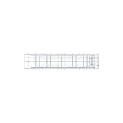 Extra gabion typ 2 100 cm x 100 cm x 20 cm, maskstorlek 5 cm x 10 cm, C-ring