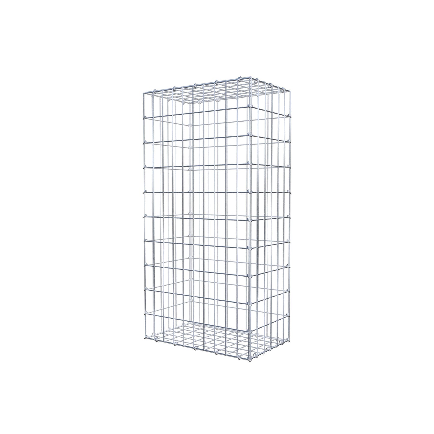 Gabione 100 cm x 30 cm x 50 cm (L x H x T), Maschenweite 5 cm x 10 cm, C-Ring