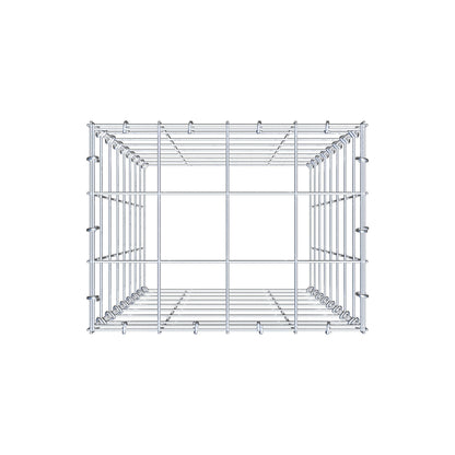 Pila adicional tipo 3 80 cm x 40 cm x 30 cm (L x A x P), malla 10 cm x 10 cm, anillo en C