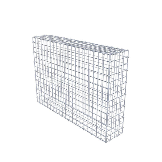 Gabião 100 cm x 70 cm x 20 cm (C x A x P), malhagem 5 x 5 cm, anel espiral