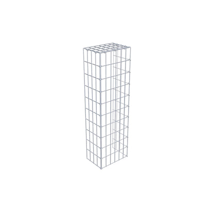 Anbaugabione Typ 4 100 cm x 20 cm x 30 cm (L x H x T), Maschenweite 5 cm x 10 cm, C-Ring