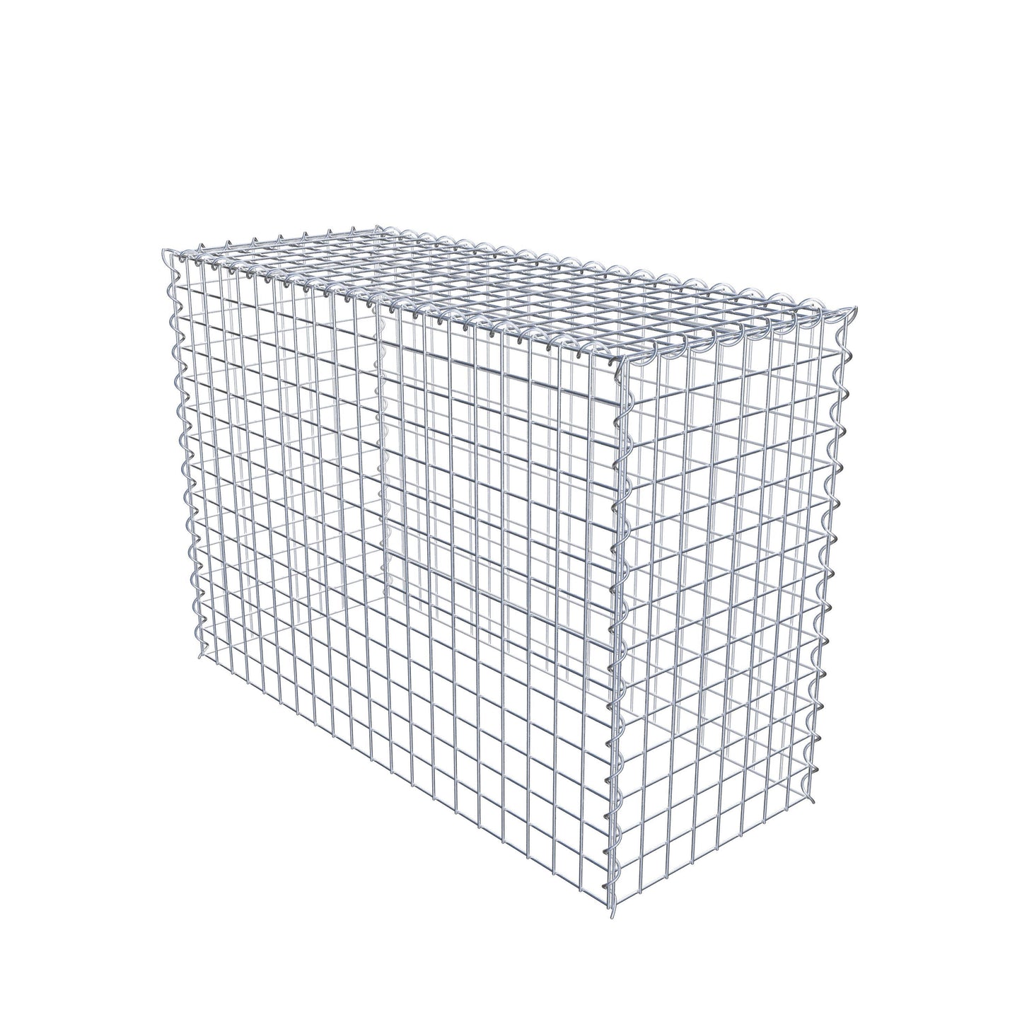 Gavión complementario tipo 3 100 cm x 70 cm x 40 cm (L x A x P), malla 5 cm x 5 cm, espiral