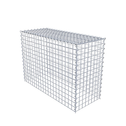 Gavión complementario tipo 3 100 cm x 70 cm x 40 cm (L x A x P), malla 5 cm x 5 cm, espiral