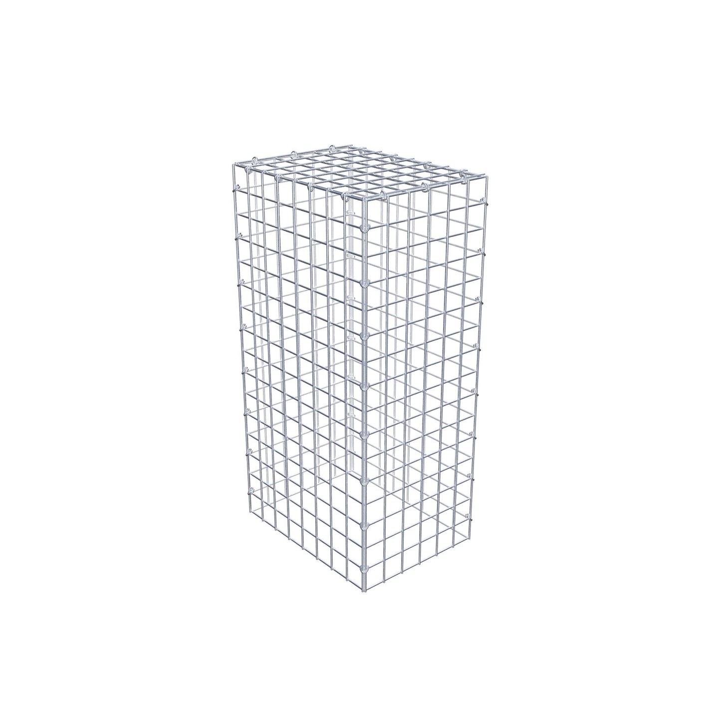 Pila adicional tipo 3 80 cm x 40 cm x 30 cm (L x A x P), malla 5 cm x 5 cm, anillo en C