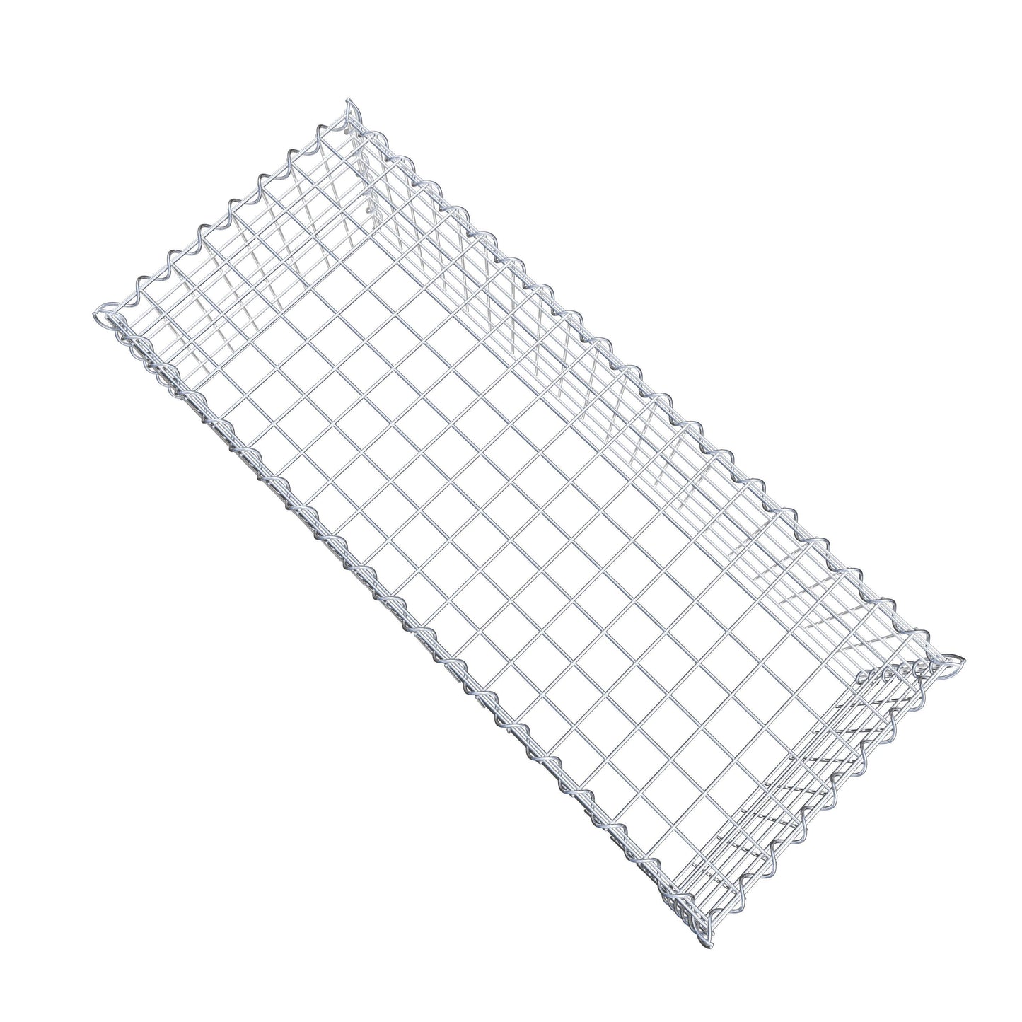 Gavión complementario tipo 3 100 cm x 30 cm x 40 cm (L x A x P), malla 5 cm x 5 cm, espiral