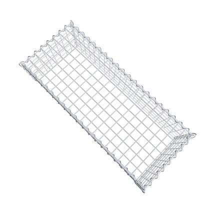 Gavión complementario tipo 3 100 cm x 30 cm x 40 cm (L x A x P), malla 5 cm x 5 cm, espiral