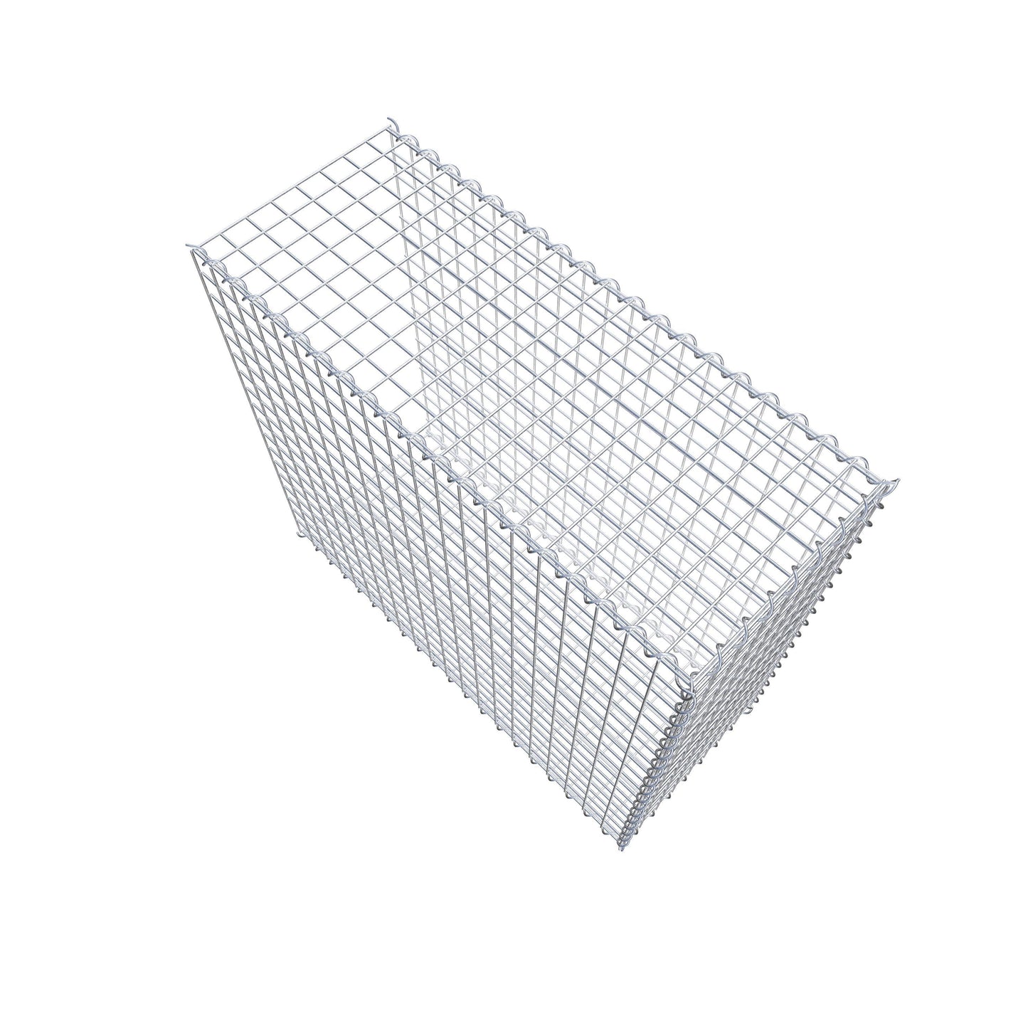 Gavión complementario tipo 2 100 cm x 90 cm x 40 cm (L x A x P), malla 5 cm x 5 cm, espiral