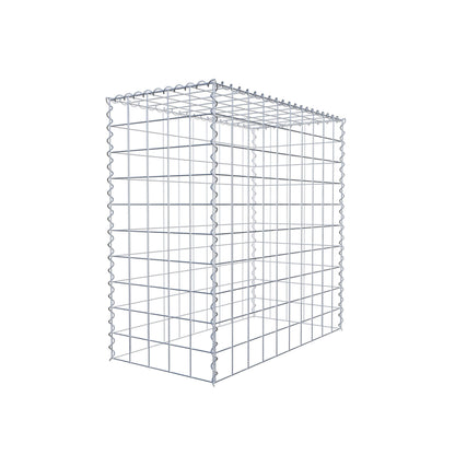 Gabião Tipo 3 100 cm x 100 cm x 50 cm (C x A x P), malhagem 10 cm x 10 cm, espiral