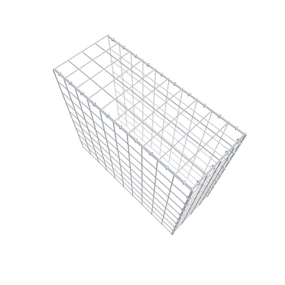Gabião Tipo 4 100 cm x 90 cm x 40 cm (C x A x P), malhagem 10 cm x 10 cm, anel C