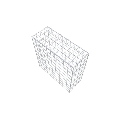 Gavión complementario de tipo 3 100 cm x 100 cm x 40 cm (L x A x P), malla 10 cm x 10 cm, anillo en C