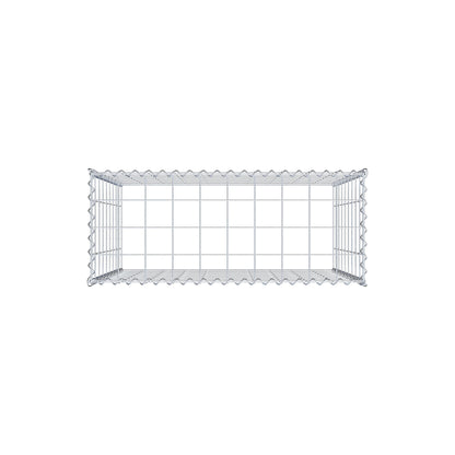 Add-on schanskorf type 3 100 cm x 90 cm x 40 cm (L x H x D), maaswijdte 10 cm x 10 cm, spiraal