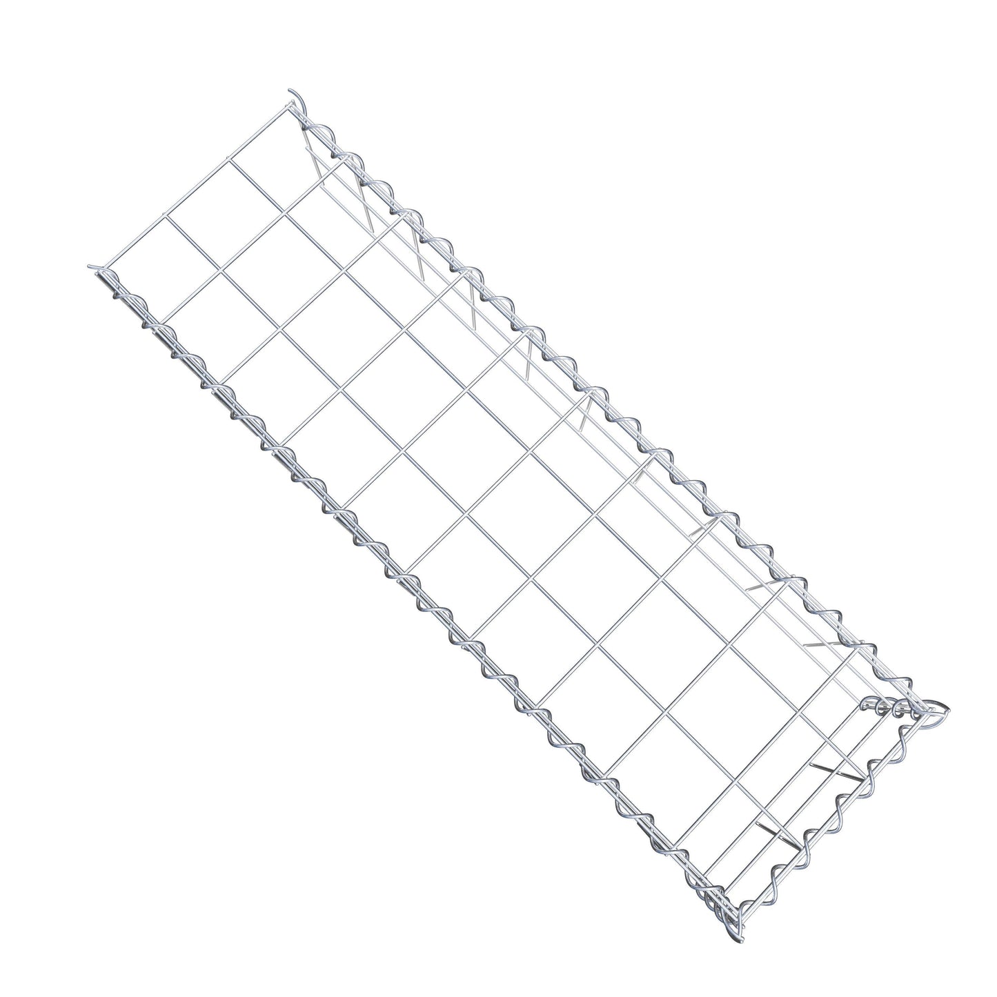 Add-on schanskorf type 4 100 cm x 20 cm x 30 cm (L x H x D), maaswijdte 10 cm x 10 cm, spiraal