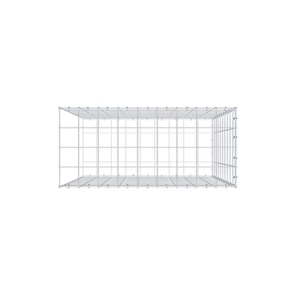 Gabião Tipo 2 100 cm x 90 cm x 40 cm (C x A x P), malhagem 10 cm x 10 cm, anel C