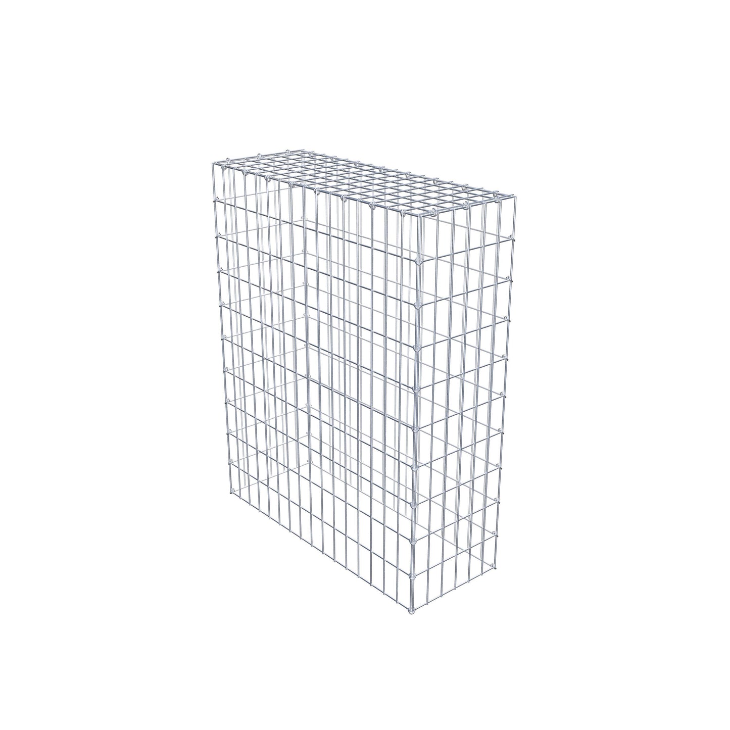 Fourche rapportée type 3 100 cm x 80 cm x 30 cm (L x H x P), mailles 5 cm x 10 cm, anneau C