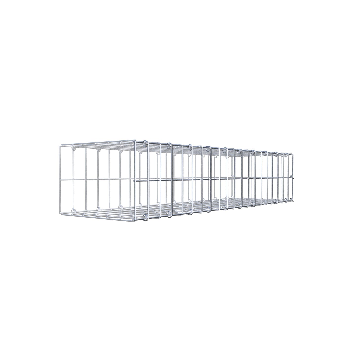 Pila adicional tipo 2 100 cm x 20 cm x 30 cm, malla 5 cm x 10 cm, anillo en C