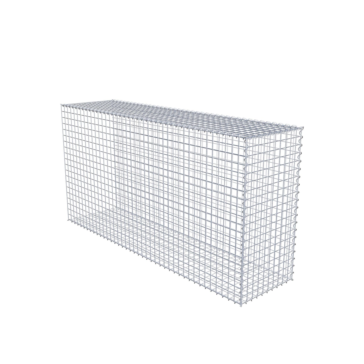 Gavión complementario tipo 2 200 cm x 100 cm x 50 cm (L x A x P), malla 5 cm x 5 cm, espiral