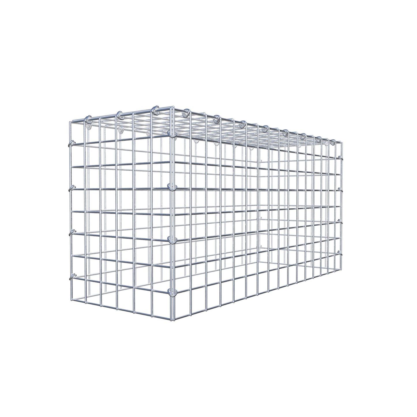 Pila adicional tipo 3 80 cm x 40 cm x 30 cm (L x A x P), malla 5 cm x 5 cm, anillo en C