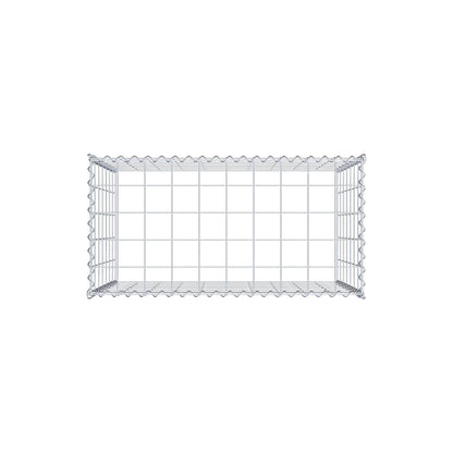 Gavión complementario tipo 3 100 cm x 70 cm x 50 cm (L x A x P), malla 10 cm x 10 cm, espiral