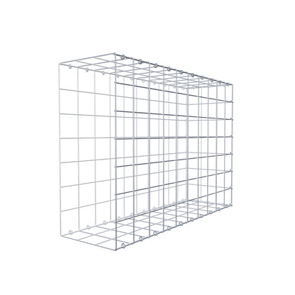Type 2 oplegkorf 100 cm x 70 cm x 30 cm (L x H x D), maaswijdte 10 cm x 10 cm, C-ring