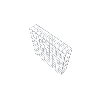 Gabião Tipo 4 100 cm x 100 cm x 20 cm (C x A x P), malhagem 10 cm x 10 cm, anel C