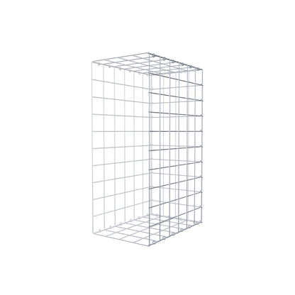 Gabião Tipo 2 100 cm x 60 cm x 40 cm (C x A x P), malhagem 10 cm x 10 cm, anel C