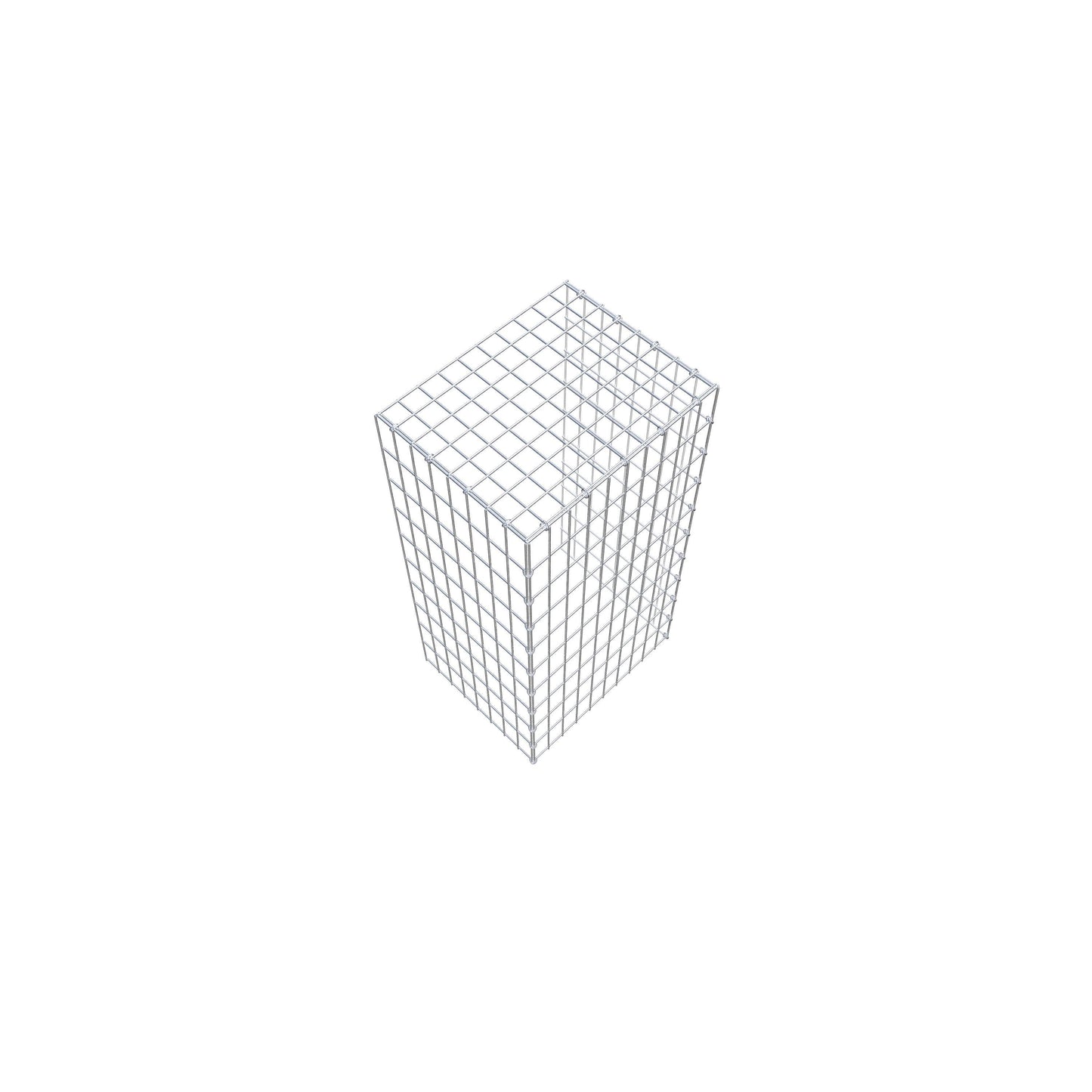 Pila adicional tipo 4 100 cm x 40 cm x 50 cm (L x A x P), malla 5 cm x 10 cm, anillo en C