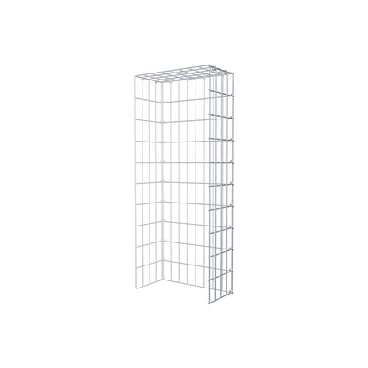 Anbaugabione Typ 4 100 cm x 20 cm x 40 cm (L x H x T), Maschenweite 5 cm x 10 cm, C-Ring