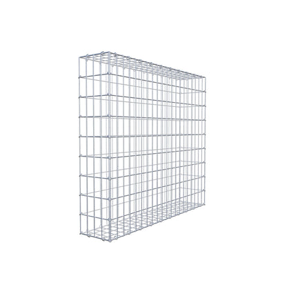 Gabbione 100 cm x 90 cm x 20 cm (L x H x P), maglia 5 cm x 10 cm, anello a C