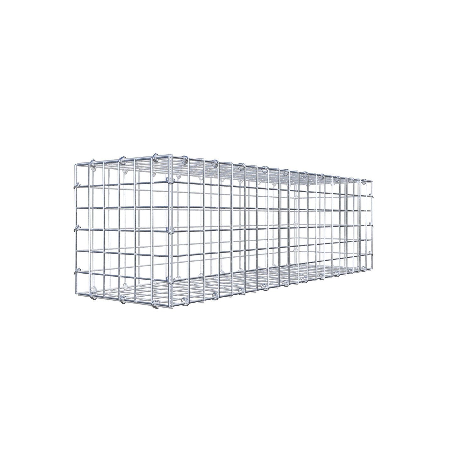 Gabione 100 cm x 30 cm x 30 cm (L x H x T), Maschenweite 5 cm x 5 cm, C-Ring
