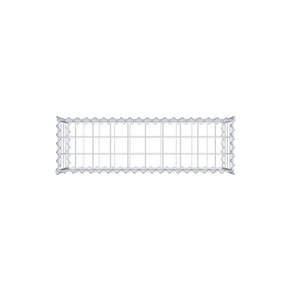 Gabion 100 cm x 40 cm x 30 cm (L x H x D), mesh size 10 cm x 10 cm, spiral