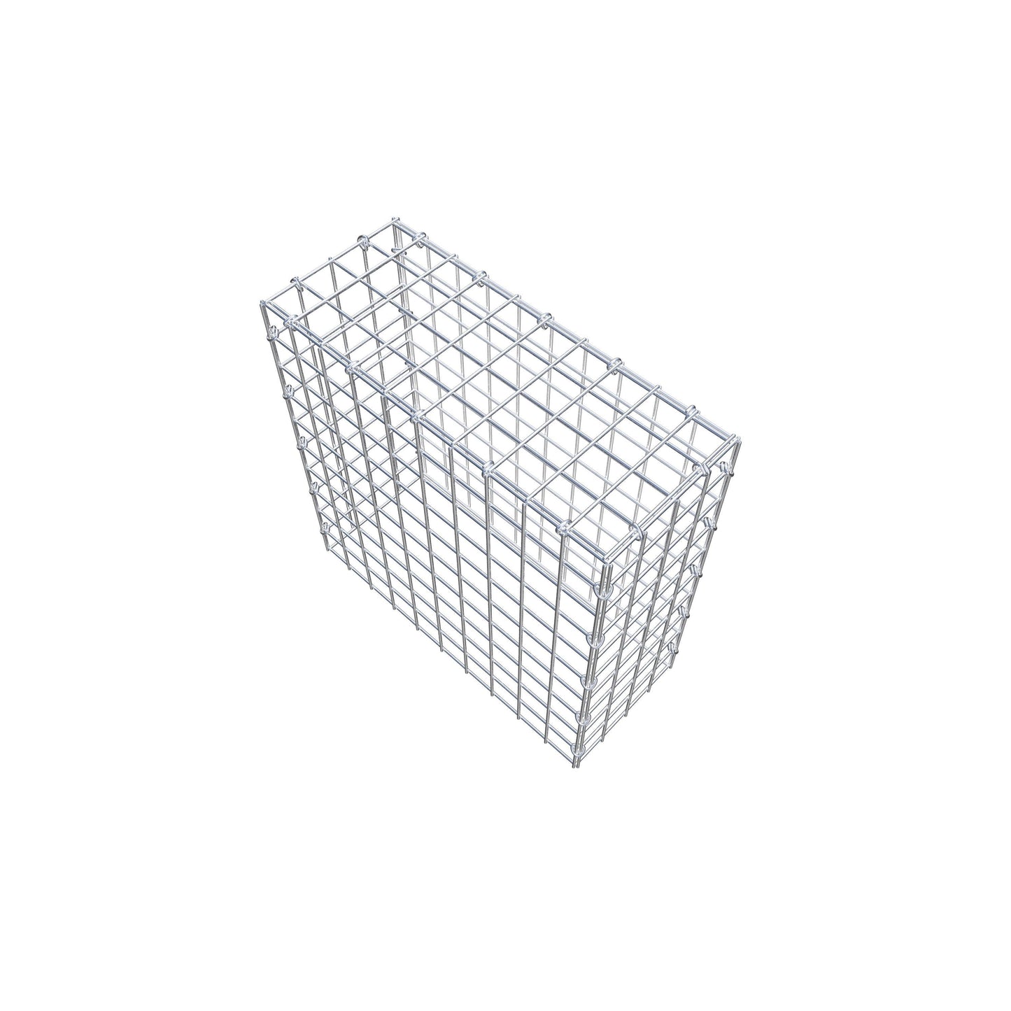 Pila adicional tipo 3 50 cm x 50 cm x 20 cm (L x A x P), malla 5 cm x 5 cm, anillo en C