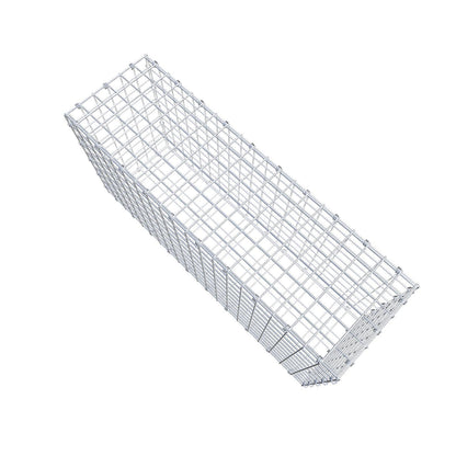 Gabião 100 cm x 50 cm x 30 cm (C x A x P), malhagem 5 x 5 cm, anel espiral