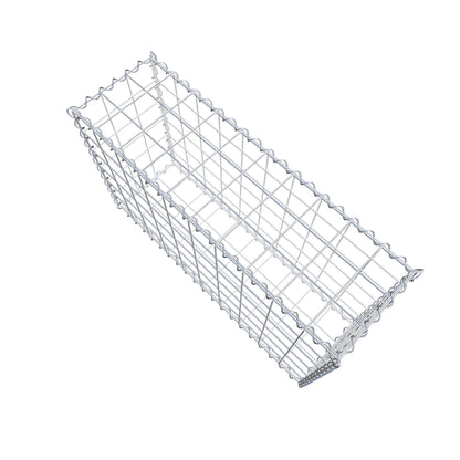 Gabion 100 cm x 60 cm x 30 cm (L x H x P), mailles 10 cm x 10 cm, spirale
