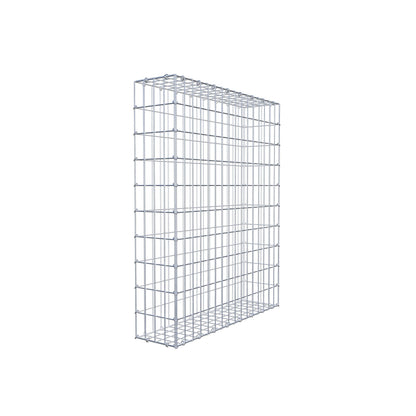 Gabbione 100 cm x 80 cm x 20 cm (L x H x P), maglia 5 cm x 10 cm, anello a C