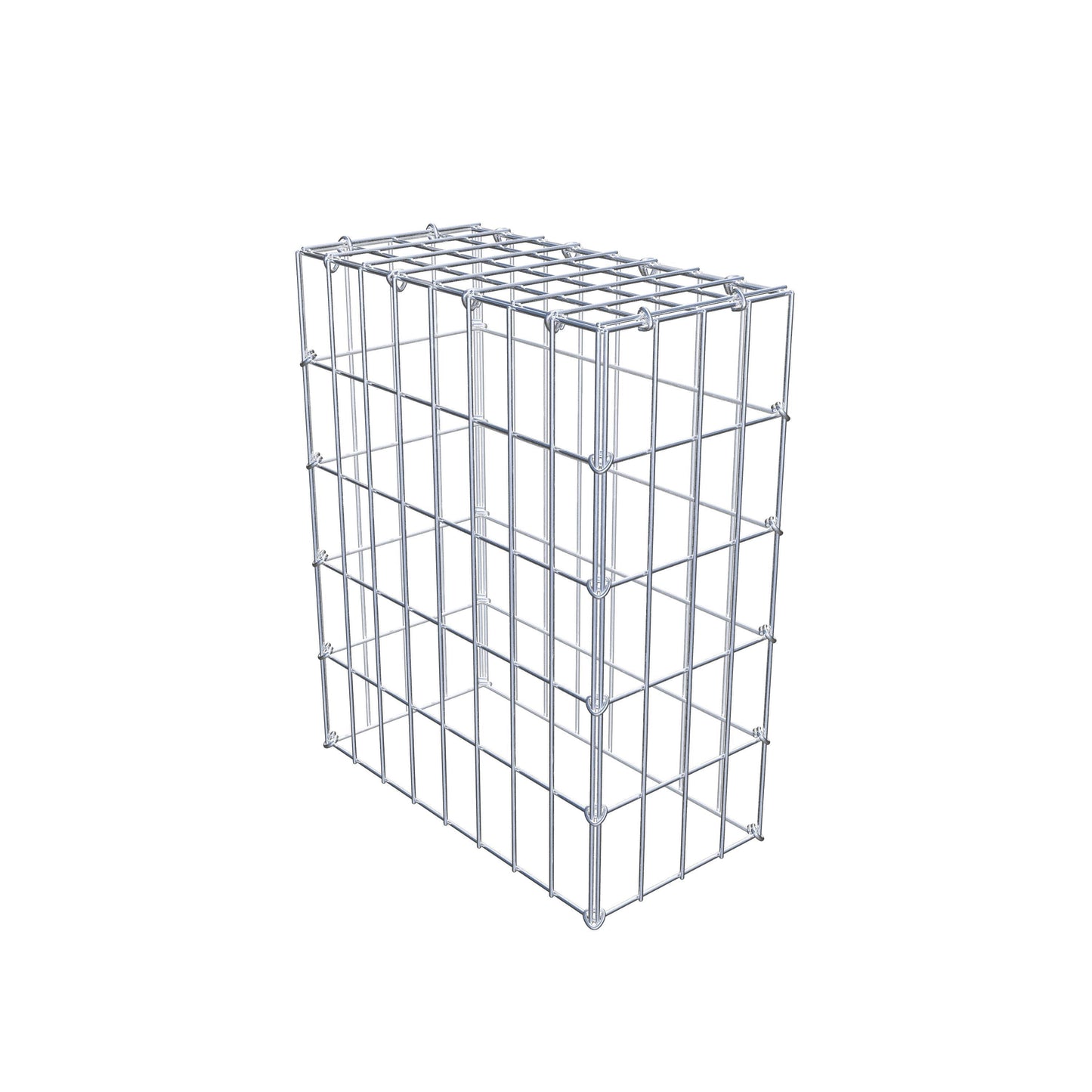 Pila adicional tipo 3 50 cm x 40 cm x 20 cm (L x A x P), malla 5 cm x 10 cm, anillo en C