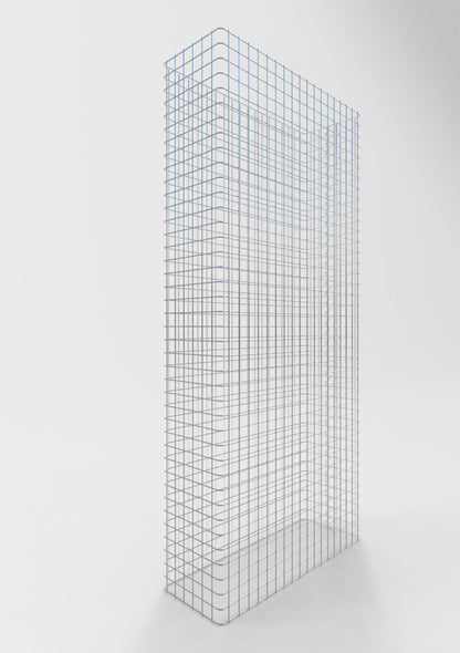 Valla de gaviones longitud 92 cm, altura 180 cm, profundidad 32 cm, malla 5 x 5 cm