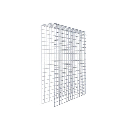 Gavión complementario de tipo 4 100 cm x 80 cm x 20 cm (L x A x P), malla 5 cm x 5 cm, anillo en C