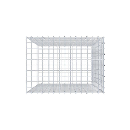 Gabião Tipo 2 100 cm x 70 cm x 50 cm (C x A x P), malhagem 5 cm x 5 cm, anel C