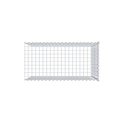 Gabião tipo 4 100 cm x 70 cm x 50 cm (C x A x P), malhagem 5 cm x 5 cm, espiral