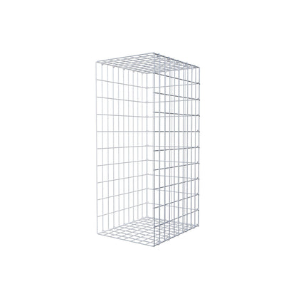 Pile aggiuntivo tipo 2 100 cm x 50 cm x 40 cm, maglia 5 cm x 10 cm, anello a C