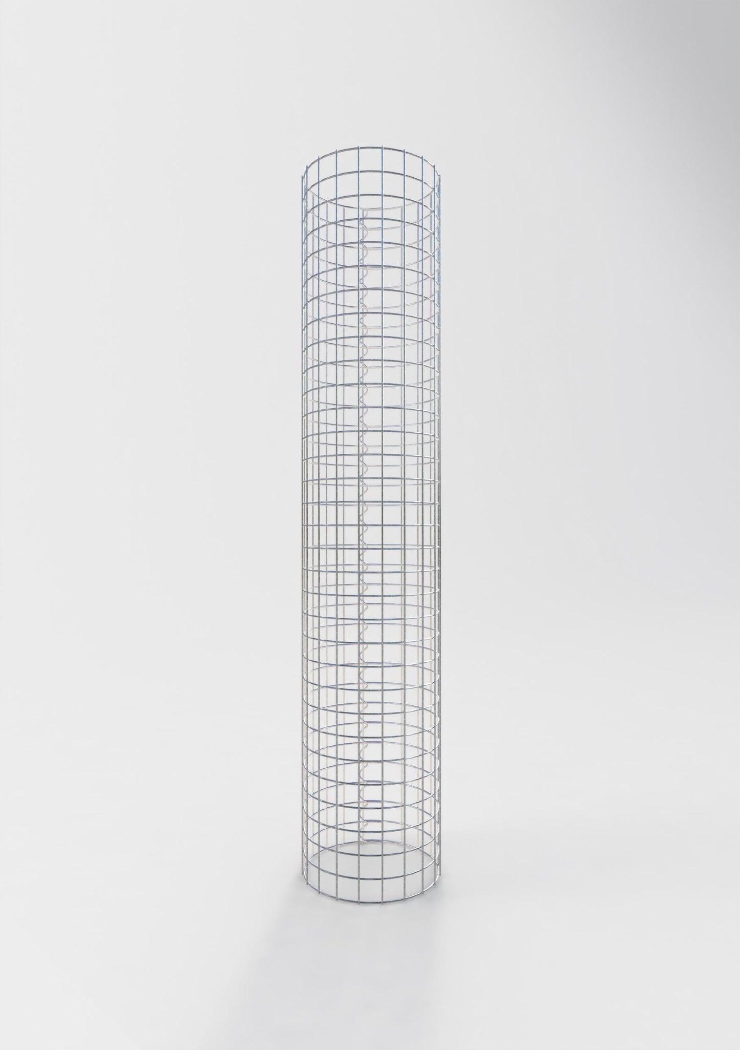 Gabionensäule rund 32 cm Durchmesser, 160 cm Höhe, Maschenweite 5 cm x 5 cm