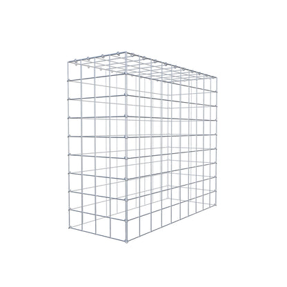 Mounted gabion type 3 100 cm x 90 cm x 40 cm (L x H x D), mesh size 10 cm x 10 cm, C-ring